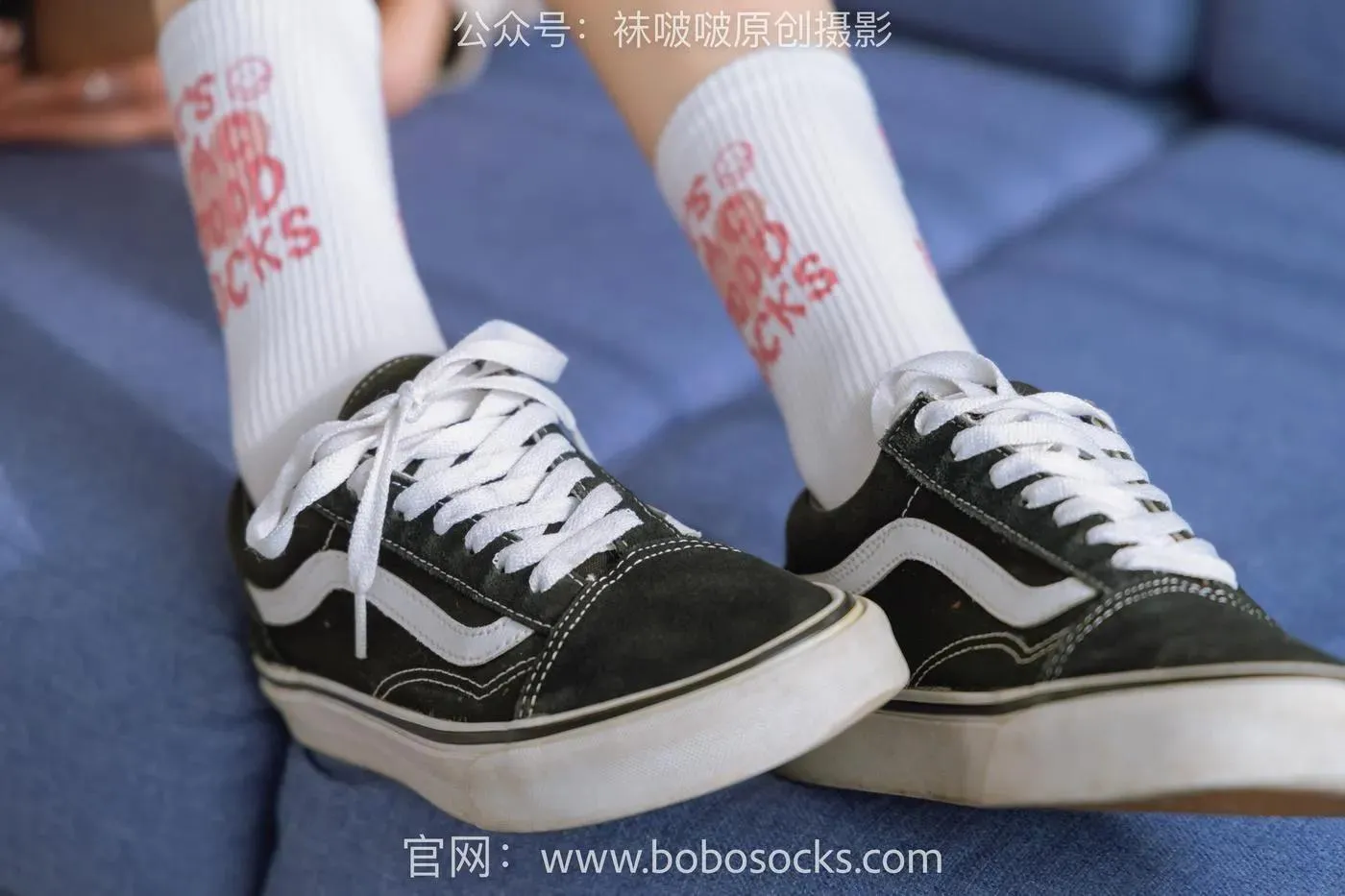 [BoBoSocks袜啵啵]NO.143 稚予-匡威板鞋、vans帆布鞋、两双白棉袜 [166P]插图7